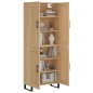 Highboard Sonoma-Eiche 69,5x34x180 cm Holzwerkstoff Highboard Sonoma-Eiche 69,5x34x180 cm Holzwerkstoff