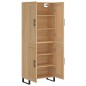 Highboard Sonoma-Eiche 69,5x34x180 cm Holzwerkstoff Highboard Sonoma-Eiche 69,5x34x180 cm Holzwerkstoff