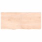 vidaXL Tischplatte 140x60x(2-4) cm Massivholz Eiche Unbehandelt vidaXL Tischplatte 140x60x(2-4) cm Massivholz Eiche Unbehandelt