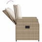 vidaXL 7-tlg. Garten-Essgruppe mit Kissen Beige Poly Rattan vidaXL 7-tlg. Garten-Essgruppe mit Kissen Beige Poly Rattan