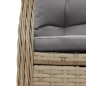vidaXL 5-tlg. Garten-Essgruppe mit Kissen Beige Poly Rattan vidaXL 5-tlg. Garten-Essgruppe mit Kissen Beige Poly Rattan