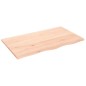 Tischplatte 100x60x2 cm Massivholz Eiche Unbehandelt Tischplatte 100x60x2 cm Massivholz Eiche Unbehandelt