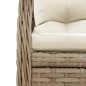 vidaXL 7-tlg. Garten-Essgruppe mit Kissen Beige Poly Rattan vidaXL 7-tlg. Garten-Essgruppe mit Kissen Beige Poly Rattan