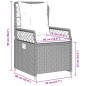 vidaXL 7-tlg. Garten-Essgruppe mit Kissen Beige Poly Rattan vidaXL 7-tlg. Garten-Essgruppe mit Kissen Beige Poly Rattan