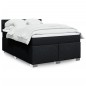 vidaXL Boxspringbett mit Matratze Schwarz 140x200 cm Stoff vidaXL Boxspringbett mit Matratze Schwarz 140x200 cm Stoff