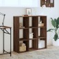 vidaXL Bücherregal Braun Eichen-Optik 102x32x102 cm Holzwerkstoff vidaXL Bücherregal Braun Eichen-Optik 102x32x102 cm Holzwerkstoff