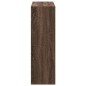 vidaXL Bücherregal Braun Eichen-Optik 102x32x102 cm Holzwerkstoff vidaXL Bücherregal Braun Eichen-Optik 102x32x102 cm Holzwerkstoff
