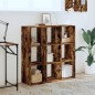 vidaXL Bücherregal Räuchereiche 102x32x102 cm Holzwerkstoff vidaXL Bücherregal Räuchereiche 102x32x102 cm Holzwerkstoff