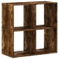 vidaXL Bücherregal Räuchereiche 68,5x32x68,5 cm Holzwerkstoff vidaXL Bücherregal Räuchereiche 68,5x32x68,5 cm Holzwerkstoff