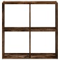 vidaXL Bücherregal Räuchereiche 68,5x32x68,5 cm Holzwerkstoff vidaXL Bücherregal Räuchereiche 68,5x32x68,5 cm Holzwerkstoff