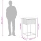 vidaXL Garten-Barhocker mit Kissen 2 Stk. Beige Poly Rattan vidaXL Garten-Barhocker mit Kissen 2 Stk. Beige Poly Rattan
