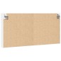 vidaXL Vitrinenschrank Weiß 100x8,5x50 cm Holzwerkstoff vidaXL Vitrinenschrank Weiß 100x8,5x50 cm Holzwerkstoff