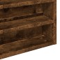 vidaXL Vitrinenschrank Räuchereiche 100x8,5x50 cm Holzwerkstoff vidaXL Vitrinenschrank Räuchereiche 100x8,5x50 cm Holzwerkstoff