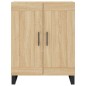 Highboard Sonoma-Eiche 69,5x34x180 cm Holzwerkstoff Highboard Sonoma-Eiche 69,5x34x180 cm Holzwerkstoff
