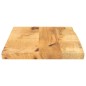 vidaXL Tischplatte 40x20x2,5 cm Baumkante Massivholz Raues Mangoholz vidaXL Tischplatte 40x20x2,5 cm Baumkante Massivholz Raues Mangoholz