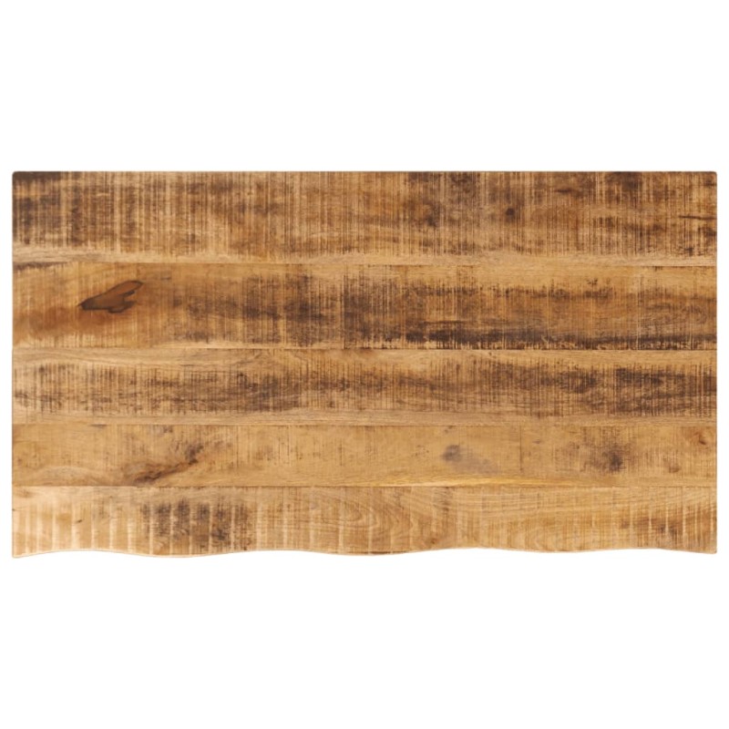 vidaXL Tischplatte 100x60x2,5 cm Baumkante Massivholz Raues Mangoholz vidaXL Tischplatte 100x60x2,5 cm Baumkante Massivholz Raues Mangoholz