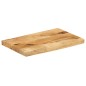 vidaXL Tischplatte 40x30x2,5 cm Baumkante Massivholz Raues Mangoholz vidaXL Tischplatte 40x30x2,5 cm Baumkante Massivholz Raues Mangoholz