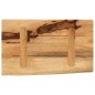 vidaXL Tischplatte 40x30x2,5 cm Baumkante Massivholz Raues Mangoholz vidaXL Tischplatte 40x30x2,5 cm Baumkante Massivholz Raues Mangoholz