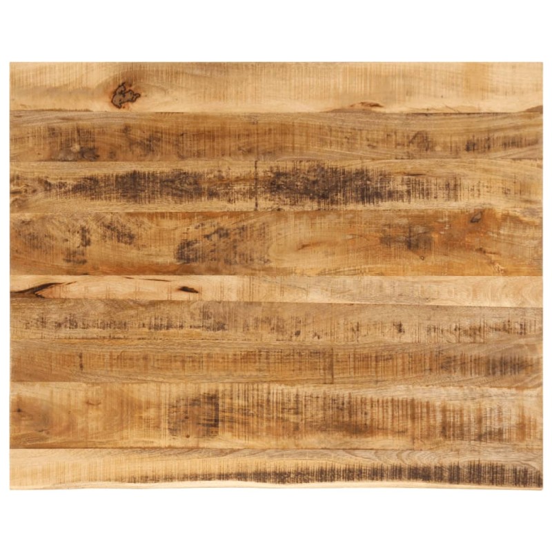 vidaXL Tischplatte 100x80x2,5 cm Baumkante Massivholz Raues Mangoholz vidaXL Tischplatte 100x80x2,5 cm Baumkante Massivholz Raues Mangoholz