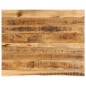 vidaXL Tischplatte 100x80x2,5 cm Baumkante Massivholz Raues Mangoholz vidaXL Tischplatte 100x80x2,5 cm Baumkante Massivholz Raues Mangoholz