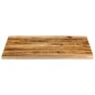 vidaXL Tischplatte 100x80x2,5 cm Baumkante Massivholz Raues Mangoholz vidaXL Tischplatte 100x80x2,5 cm Baumkante Massivholz Raues Mangoholz