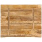 vidaXL Tischplatte 100x80x2,5 cm Baumkante Massivholz Raues Mangoholz vidaXL Tischplatte 100x80x2,5 cm Baumkante Massivholz Raues Mangoholz