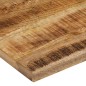 vidaXL Tischplatte 100x80x2,5 cm Baumkante Massivholz Raues Mangoholz vidaXL Tischplatte 100x80x2,5 cm Baumkante Massivholz Raues Mangoholz