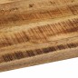 vidaXL Tischplatte 100x80x2,5 cm Baumkante Massivholz Raues Mangoholz vidaXL Tischplatte 100x80x2,5 cm Baumkante Massivholz Raues Mangoholz