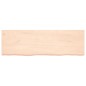 Tischplatte 160x50x4 cm Massivholz Eiche Unbehandelt Tischplatte 160x50x4 cm Massivholz Eiche Unbehandelt