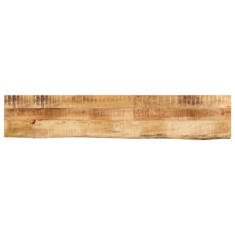 vidaXL Tischplatte 140x30x2,5 cm Baumkante Massivholz Raues Mangoholz vidaXL Tischplatte 140x30x2,5 cm Baumkante Massivholz Raues Mangoholz