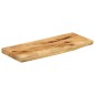 vidaXL Tischplatte 70x40x3,8 cm Baumkante Massivholz Raues Mangoholz vidaXL Tischplatte 70x40x3,8 cm Baumkante Massivholz Raues Mangoholz
