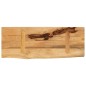 vidaXL Tischplatte 70x40x3,8 cm Baumkante Massivholz Raues Mangoholz vidaXL Tischplatte 70x40x3,8 cm Baumkante Massivholz Raues Mangoholz