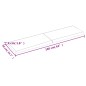Tischplatte 160x50x4 cm Massivholz Eiche Unbehandelt Tischplatte 160x50x4 cm Massivholz Eiche Unbehandelt