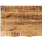 vidaXL Tischplatte 70x60x3,8 cm Baumkante Massivholz Raues Mangoholz vidaXL Tischplatte 70x60x3,8 cm Baumkante Massivholz Raues Mangoholz