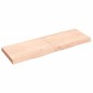 Tischplatte 120x40x6 cm Massivholz Eiche Unbehandelt Tischplatte 120x40x6 cm Massivholz Eiche Unbehandelt