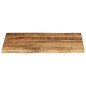 vidaXL Tischplatte 70x60x3,8 cm Baumkante Massivholz Raues Mangoholz vidaXL Tischplatte 70x60x3,8 cm Baumkante Massivholz Raues Mangoholz