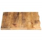 vidaXL Tischplatte 70x60x3,8 cm Baumkante Massivholz Raues Mangoholz vidaXL Tischplatte 70x60x3,8 cm Baumkante Massivholz Raues Mangoholz