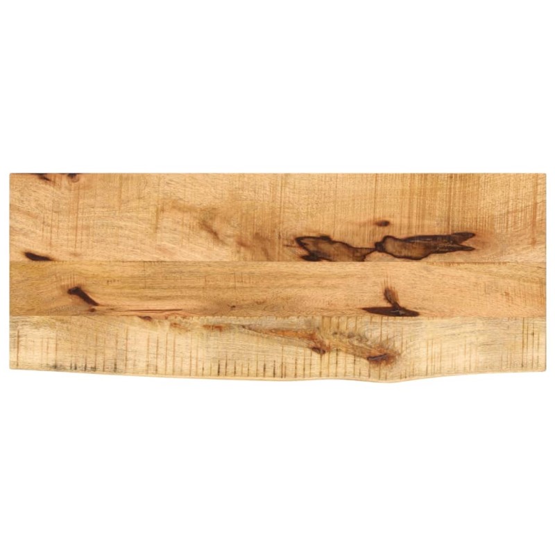 vidaXL Tischplatte 80x20x3,8 cm Baumkante Massivholz Raues Mangoholz vidaXL Tischplatte 80x20x3,8 cm Baumkante Massivholz Raues Mangoholz