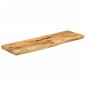 vidaXL Tischplatte 110x30x3,8 cm Baumkante Massivholz Raues Mangoholz vidaXL Tischplatte 110x30x3,8 cm Baumkante Massivholz Raues Mangoholz