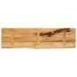 vidaXL Tischplatte 100x20x3,8 cm Baumkante Massivholz Raues Mangoholz vidaXL Tischplatte 100x20x3,8 cm Baumkante Massivholz Raues Mangoholz