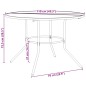 vidaXL Gartenstuhl-Set 5-tlg. Stapelbar Pulverbeschichteter Stahl vidaXL Gartenstuhl-Set 5-tlg. Stapelbar Pulverbeschichteter Stahl