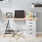 Tischplatte 120x50x6 cm Massivholz Eiche Unbehandelt Tischplatte 120x50x6 cm Massivholz Eiche Unbehandelt