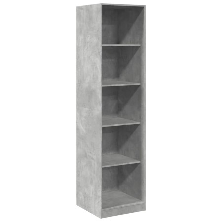 vidaXL Kleiderschrank Betongrau 50x50x200 cm Holzwerkstoff