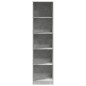vidaXL Kleiderschrank Betongrau 50x50x200 cm Holzwerkstoff vidaXL Kleiderschrank Betongrau 50x50x200 cm Holzwerkstoff