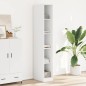 vidaXL Kleiderschrank Weiß 30x50x200 cm Holzwerkstoff vidaXL Kleiderschrank Weiß 30x50x200 cm Holzwerkstoff