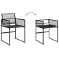 vidaXL 13-tlg. Garten-Essgruppe Schwarz Poly Rattan vidaXL 13-tlg. Garten-Essgruppe Schwarz Poly Rattan