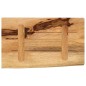 vidaXL Tischplatte 60x30x2,5 cm Baumkante Massivholz Raues Mangoholz vidaXL Tischplatte 60x30x2,5 cm Baumkante Massivholz Raues Mangoholz