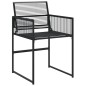 vidaXL 17-tlg. Garten-Essgruppe Schwarz Poly Rattan vidaXL 17-tlg. Garten-Essgruppe Schwarz Poly Rattan