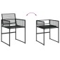 vidaXL 17-tlg. Garten-Essgruppe Schwarz Poly Rattan vidaXL 17-tlg. Garten-Essgruppe Schwarz Poly Rattan