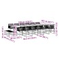 vidaXL 17-tlg. Garten-Essgruppe Schwarz Poly Rattan vidaXL 17-tlg. Garten-Essgruppe Schwarz Poly Rattan